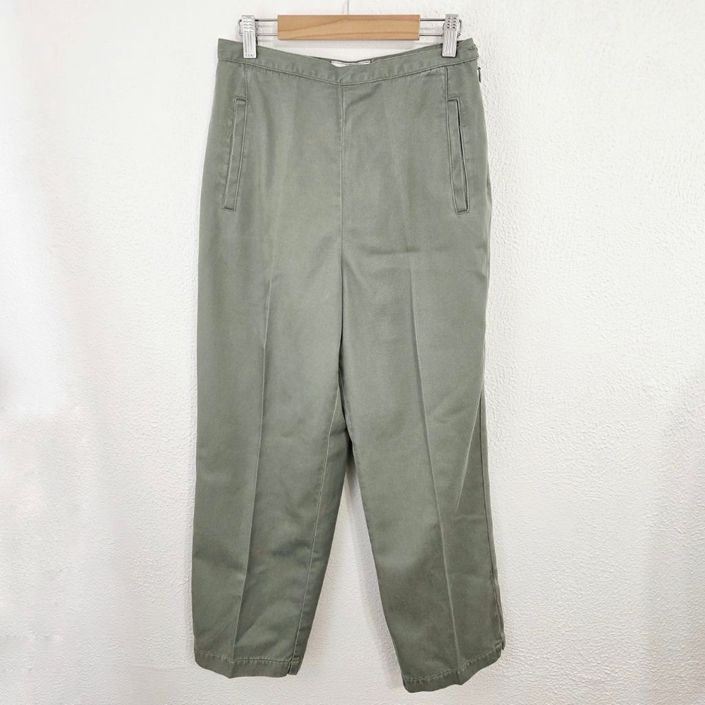 Tommy Bahama Kingston Cropper pants seagrass sage green women's size 4 new NWT